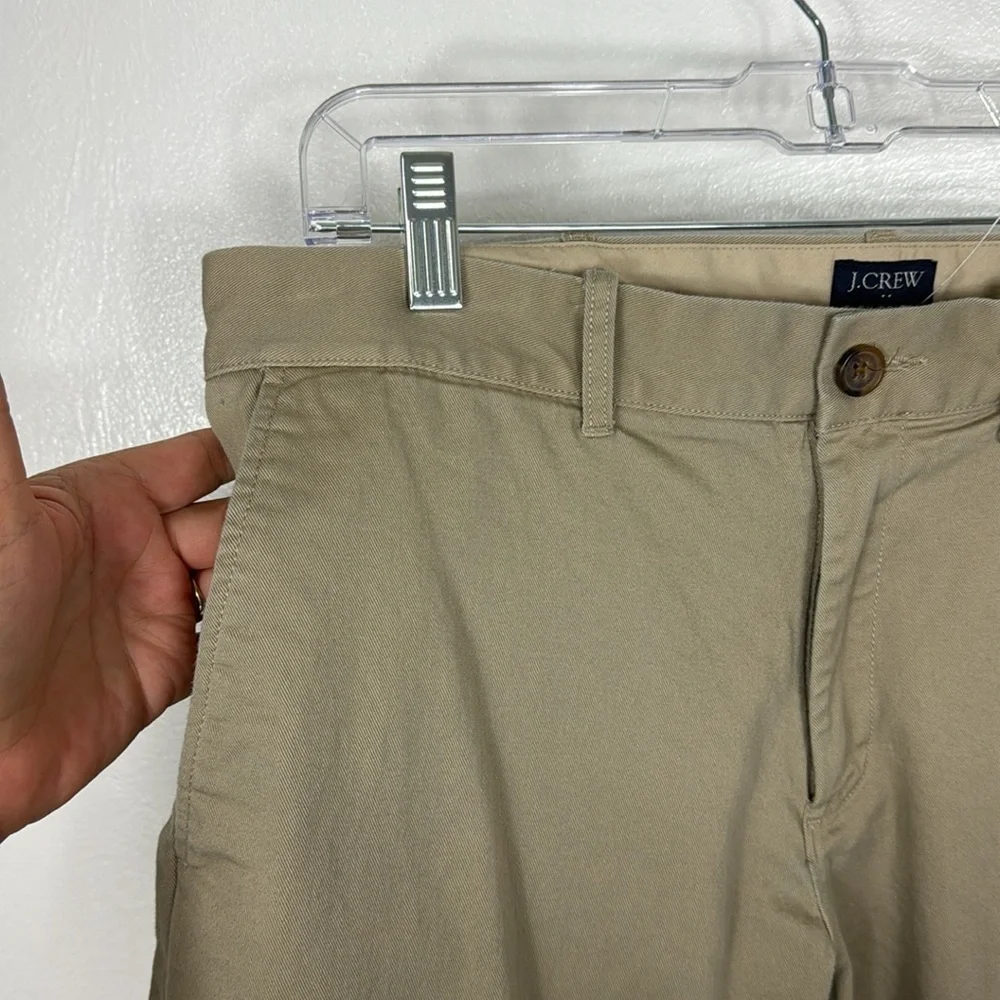 J. Crew Men's 32/30 Flex Driggs Chino Pants Tan Zip Inseam 29" - Picture 4 of 9